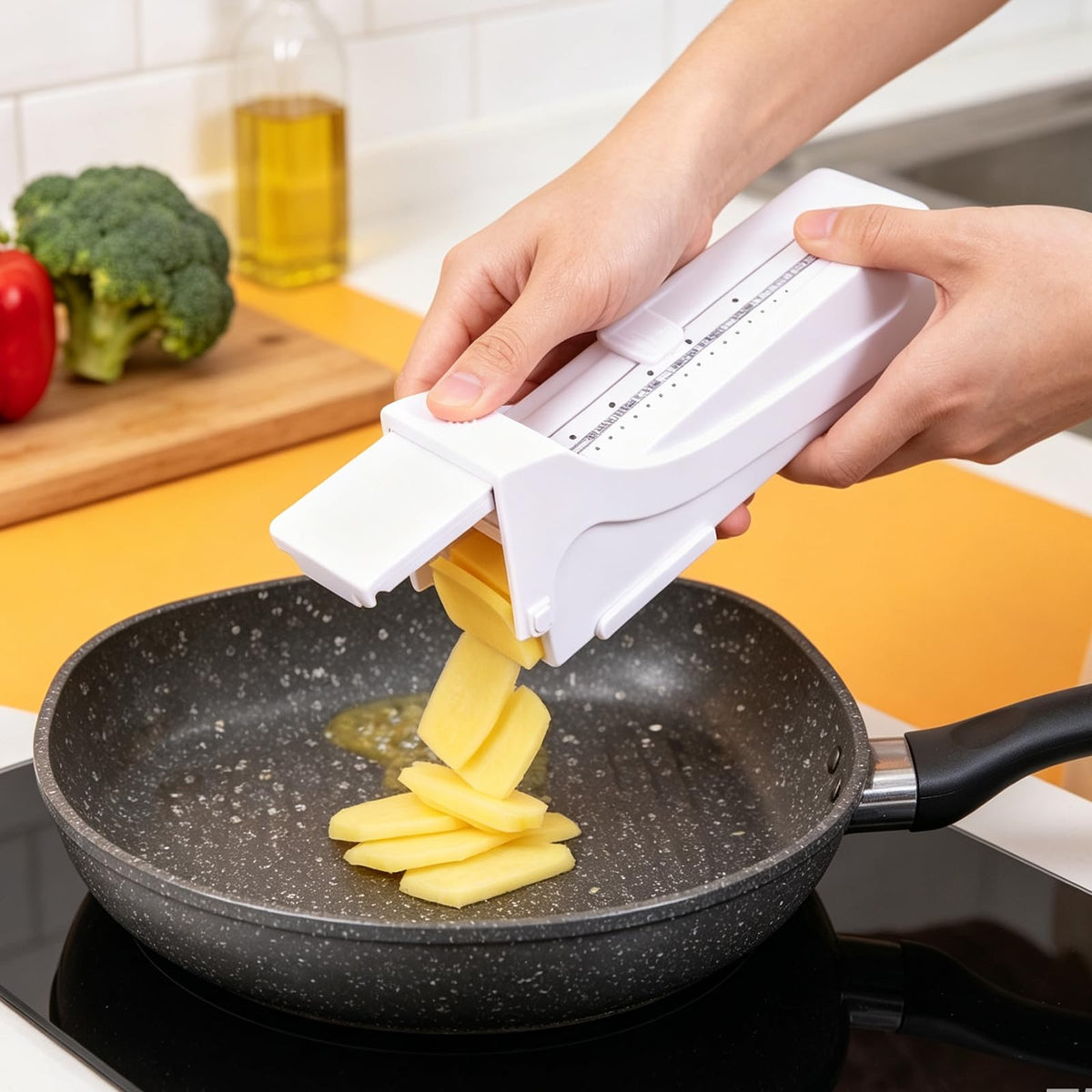 Adjustable Butter Slicer Cutter, Butter Dispenser with Precision Measuring