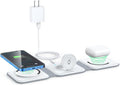 Wireless Charger 3 in 1 Magnetic Travel Wireless Charging Station Compatible