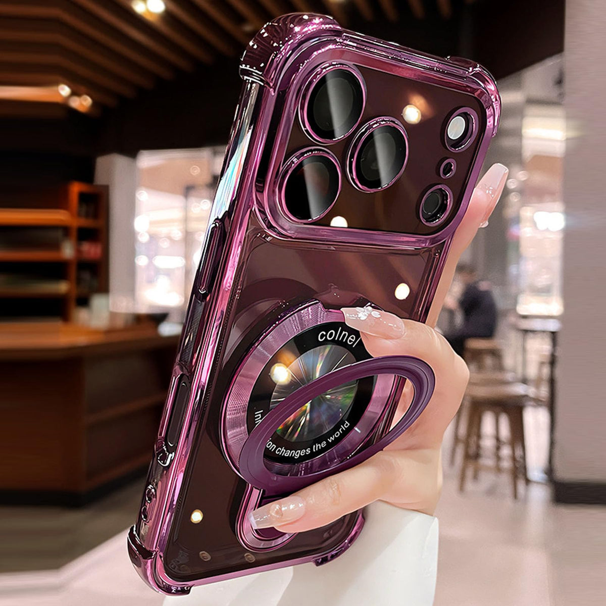 Magnetic Stand Case for iPhone Series