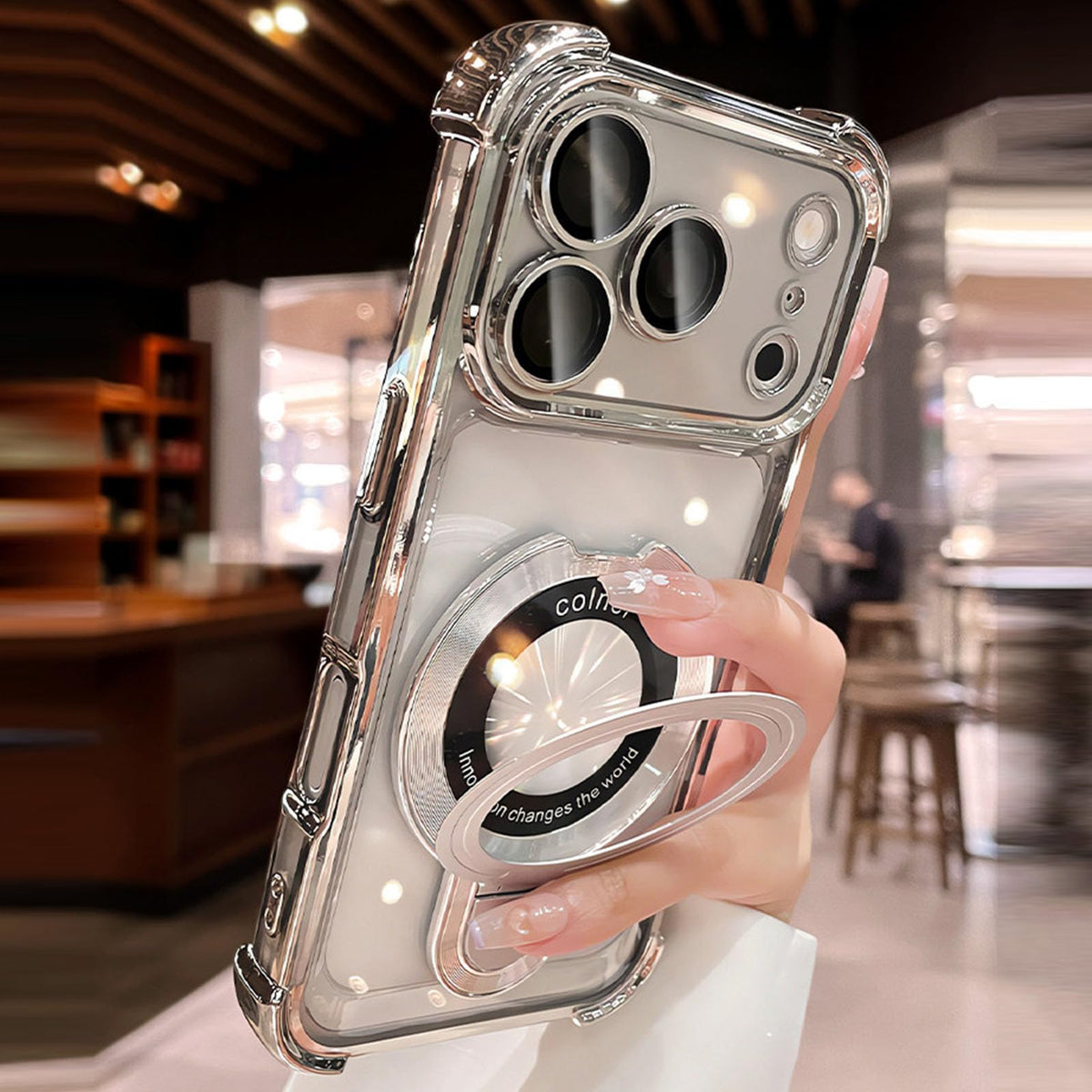 Magnetic Stand Case for iPhone Series